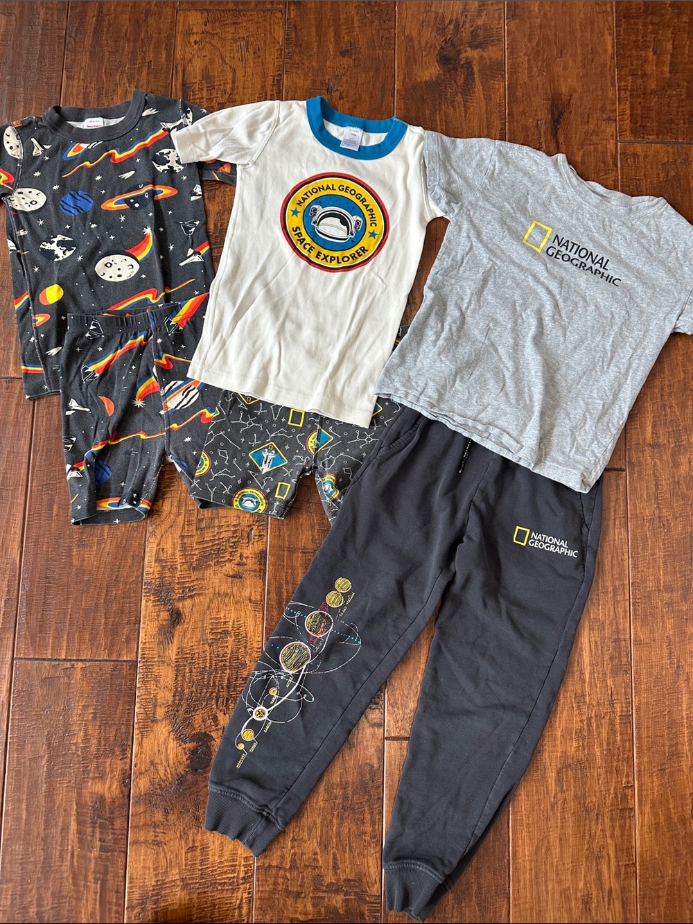 Hanna Andersson National Geographic Space Explorer Short Johns and Joggers 130